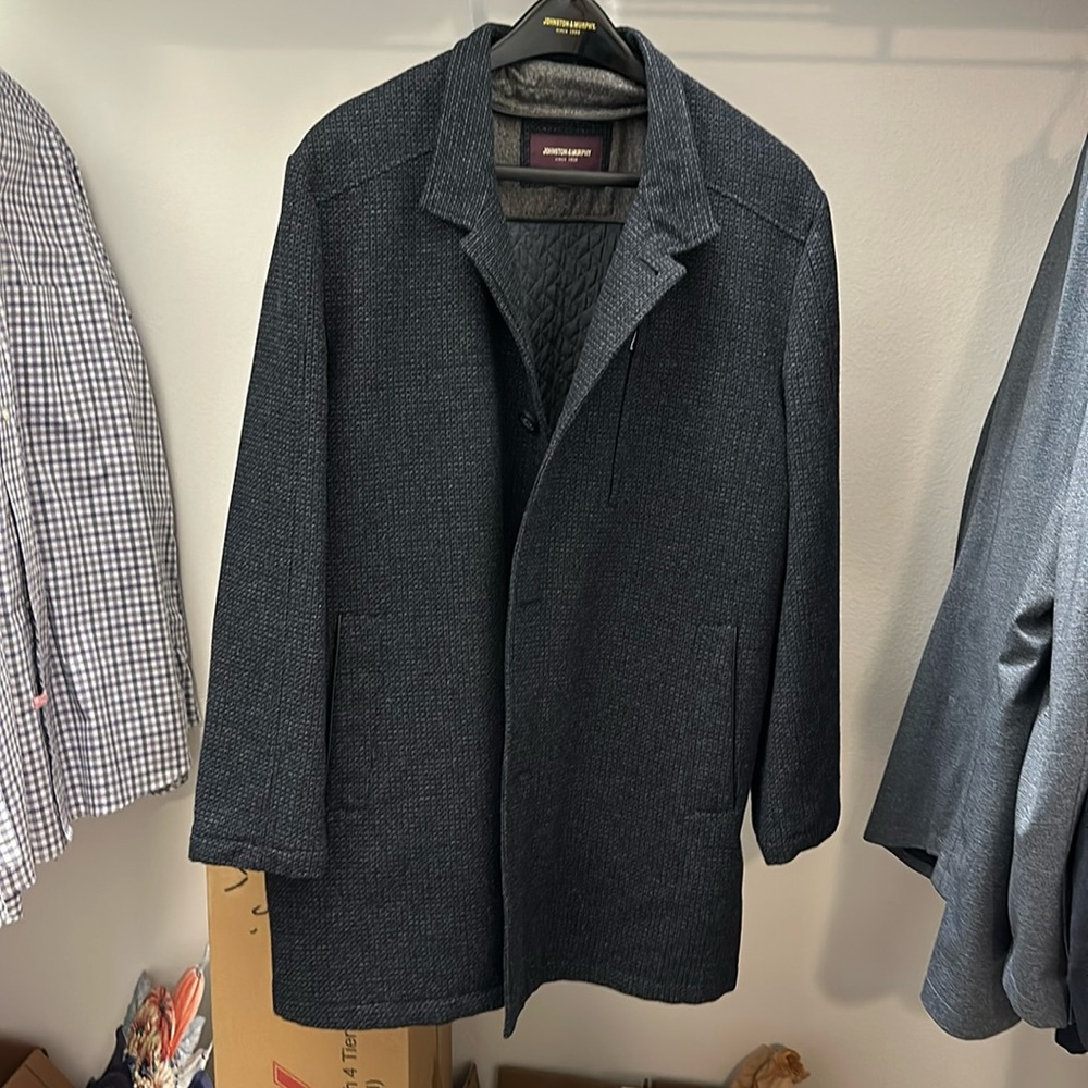 Johnston and Murphy XXL Pea coat